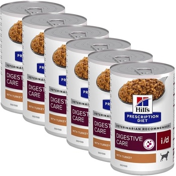 Hill's Prescription Diet Canine Digestive Care i/d Turkey 6 x 360 g