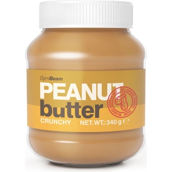 GymBeam Фъстъчено масло 340 g хрупкав