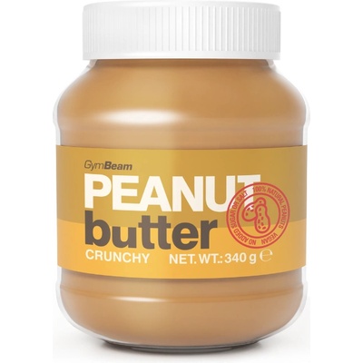 GymBeam Фъстъчено масло 340 g хрупкав