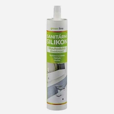 DEBBEX by Den Braven Sanitární silikon Green Line 280 ml kartuše bílá