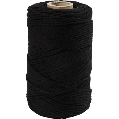 creativ company Macramé příze 2mmx198m černá