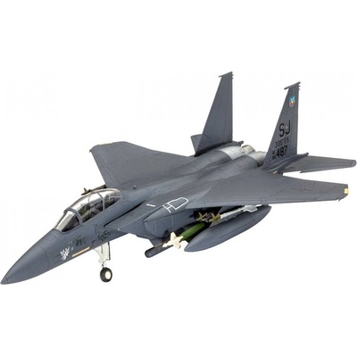 Revell Plastic modelky plane 03972 F 15E Strike Eagle & Bombs 1:144