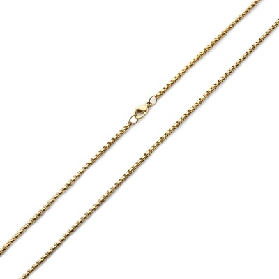 BM Jewellery Řetízek gold z chirurgické oceli S993040