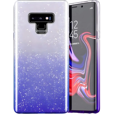 Samsung Блестящ калъф за Samsung Galaxy S22 Ultra - Син - Тип 1 KP17995