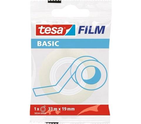 Tesa BASIC 19 mm x 33 m, transparentná