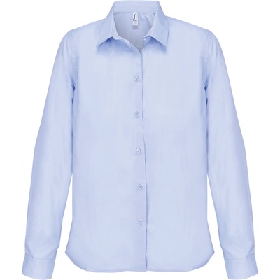 SOĽS Bailey dámská popelínová košile SL04771 Sky blue