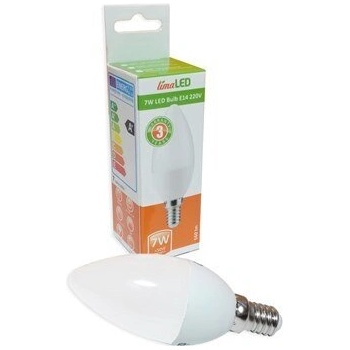Image 1 of limaLED LED Лампа 7W, E14, C37, 4500K - limaLED (1137)