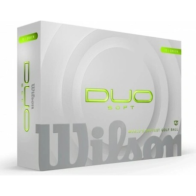 Wilson Duo Soft zelené 12 ks