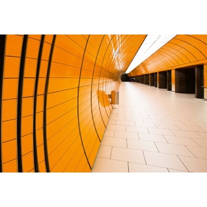 DIMEX ART Флизелинов фототапет метро коридор 375 x 250 см
