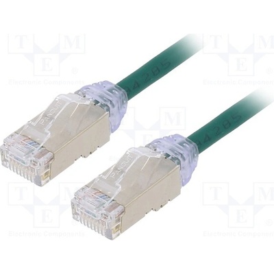Panduit STP28X0.5MGR Patch F/UTP Cat 6a RJ45 vidlice z obou stran drát Cu