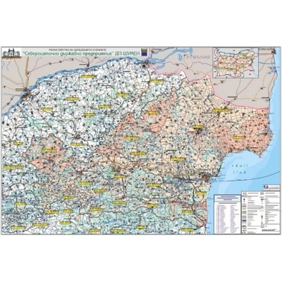 Mapmedia Карта на горските и ловни стопанства