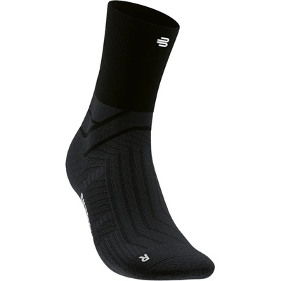 Bauerfeind Sports Мъжки чорапи за бягане Bauerfeind Sports Run Performance Mid Cut Socks Running socks - Black - размер 46-49 (EU) (207-1600-0113)