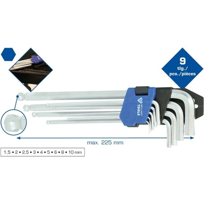 Brilliant Tools sada klíčů 9dílná BT045019
