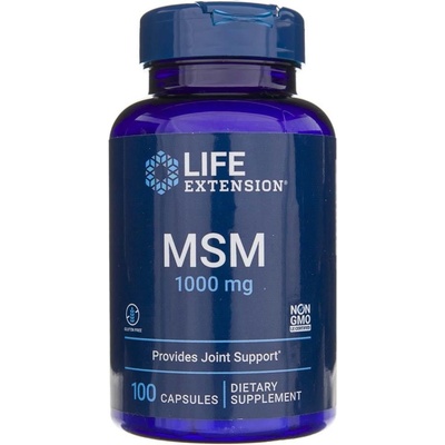 Life Extension MSM 1000 mg 100 kapsúl