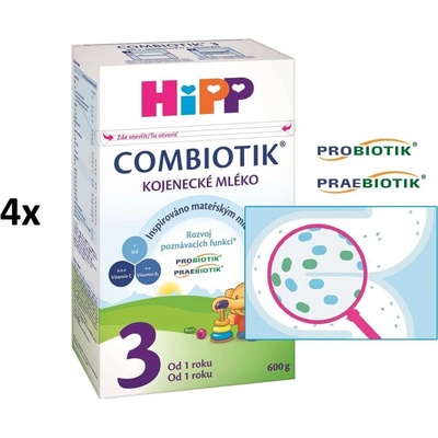 HiPP 3 JUNIOR Combiotik 4 x 600 g