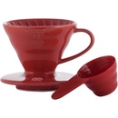 Alternativní příprava kávy Hario Dripper V60-01 Ceramic Red