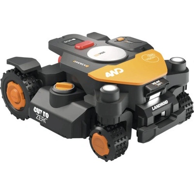 WORX WR344E Landroid Vision Cloud 4WD L4000 AI Stereo RTK Cut-to-Zero