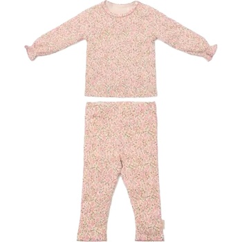 Little Dutch Бебешка пижама от две части Little Dutch Fairy Floral - 62-68 cm, 2-6 м, Pink (CL24296009)