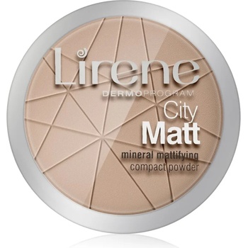 Image 1 of Lirene City Matt матираща пудра цвят 03 Beige 9 гр