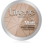 Lirene City Matt матираща пудра цвят 03 Beige 9 гр