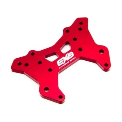 Arrma предна амортисьорна кула RS CNC 7075 T6 алуминий, червена