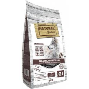Natural Greatness VET Dog GASTROINTESTINAL е пълноценна хипоалергенна рецепта без зърнени храни, предназначена за кучета, в зряла възраст с нарушения в чревната абсорбция, 6 кг, Испания ASQ61GA06