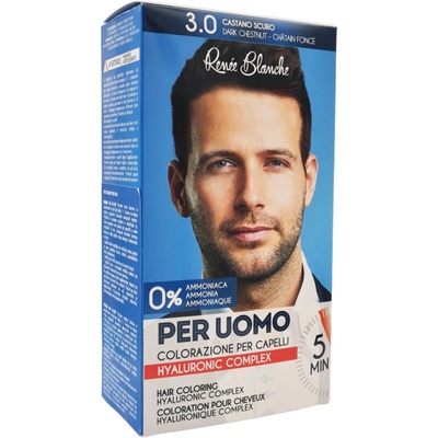 Renée Blanche Per Uomo Hair Coloring боя за коса 3N Dark Chestnut