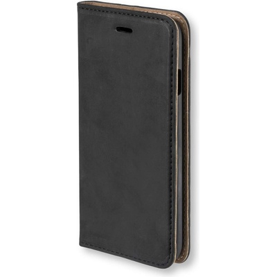 4smarts Flip Trendline Genuine Leather Case - кожен калъф (естествена кожа), тип портфейл за iPhone 8, iPhone 7 (черен)