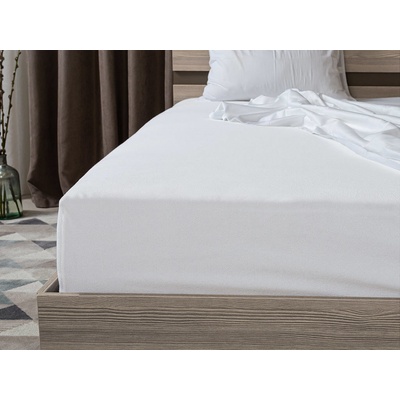 Textilomanie jersey prostěradlo Exclusive bílé 200x220