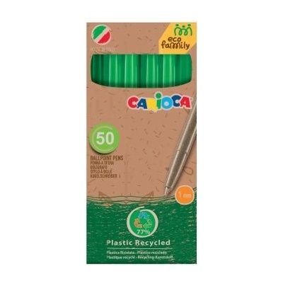 CARIOCA - Еко химикалка - Зелена - 50 бр (4311004/50)