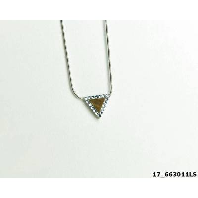 Arture Trojúhelníček s kamínky Light Sapphire Swarovski Crystals 17663011 LS