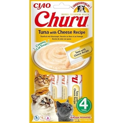 INABA Churu Tuna with cheese Recipe 4 x 14 g