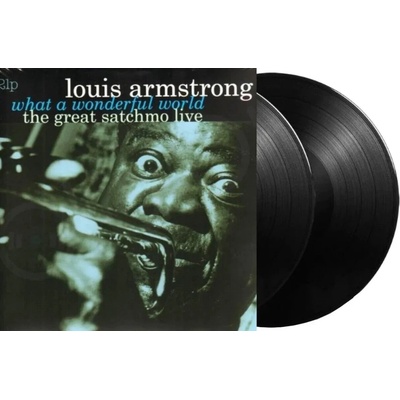 Louis Armstrong - Great Satchmo Live - What a Wonderful World - 2Vinyl LP
