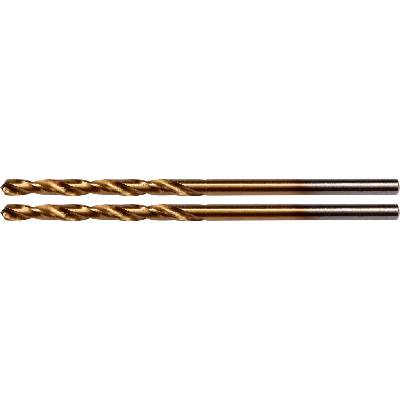 YATO Titánový vrták do kovu 2,8 x 61/33 mm HSS-TIN 2 ks (YT-44634)