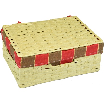 Vingo Úložný box s vekom 30x21 cm v. 13 cm
