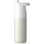 Mattel LARQ Bottle PureVis 2 - smart, self-cleaning filtering bottle, UV-C light 680ml (granite white)