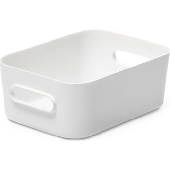 SMARTSTORE Пластмасова кутия за съхранение, 1, 5 литра, SMARTSTORE "Compact S", бяла 10610 (10610)
