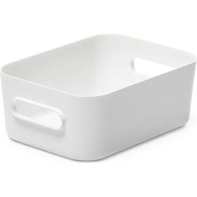 SMARTSTORE Пластмасова кутия за съхранение, 1, 5 литра, SMARTSTORE "Compact S", бяла 10610 (10610)