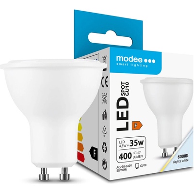 Modee Lighting LED žiarovka GU10 4,5W 6000K