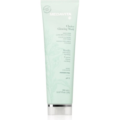 Medavita Choice Glowing Mask интензивна маска за блясък и мекота на косата 150ml