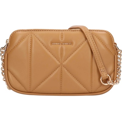 David Jones dámská crossbody kabelka Thea hnědá