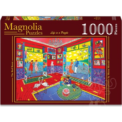Magnolia Červený pokoj 1000 dílků
