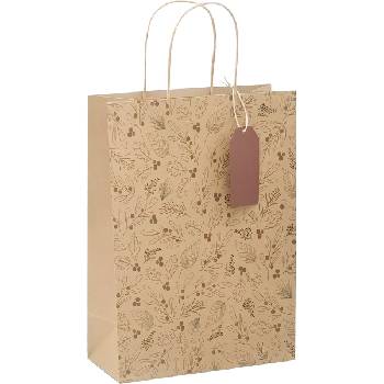 Image 1 of EUROCOM Под. торбичка XMAS Jumbo Eco Deluxe, 32x44x11 cm (30682-А)