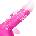 SuperLove Thrusting & Rotating Soft Liquid Silicone Dildo with Remote Pink