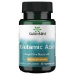 Swanson Glutamic Acid, 500 mg, 60 капсули, Swanson