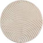 Ayyildiz Кремав кръгъл килим ø 80 cm Art 1122 - Ayyildiz Carpets (ART80801122CREAM)