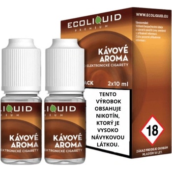 Ecoliquid Premium 2Pack Coffee 2 x 10 ml 3 mg