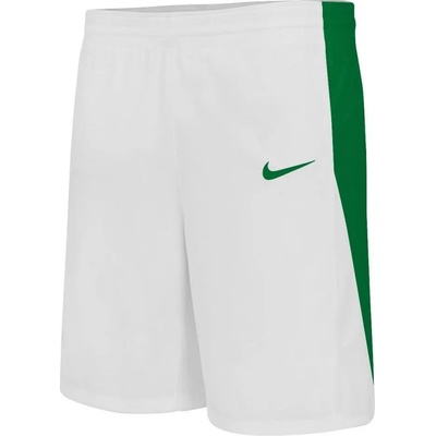 Nike Шорти Nike WOMEN S TEAM BASKETBALL STOCK SHORT-WHITE/PINE GREEN nt0212-104 Размер XS