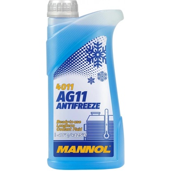 MANNOL Антифриз готов за употреба MANNOL Antifreeze G11 (-40°C) Longterm, 1л (MANNOL 4011 1L)