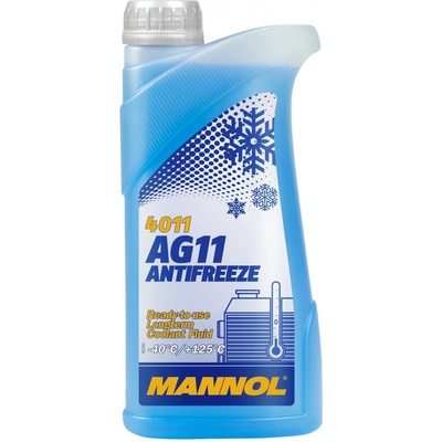 MANNOL Антифриз готов за употреба MANNOL Antifreeze G11 (-40°C) Longterm, 1л (MANNOL 4011 1L)